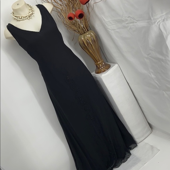 Laurence Kazar Dresses & Skirts - Lawrence Kazar After five black dress Size 8